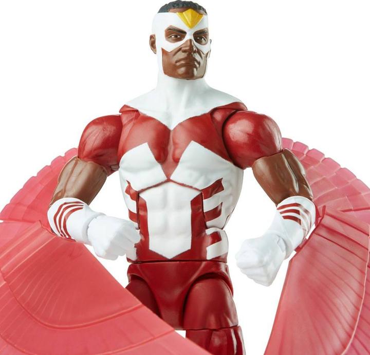 Actual product image Hasbro Legends Series Marvel's Falcon, 15cm Retro Action Figure, 2 Accessories