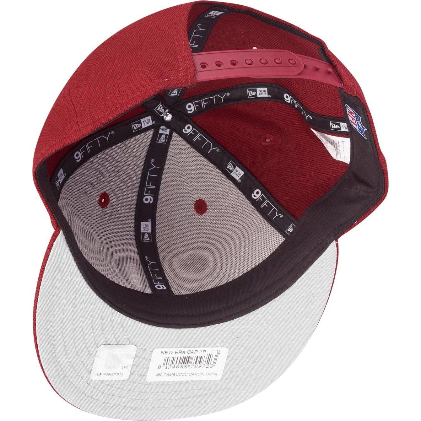 Thumbnail - New Era, Herren, Cap, 9Fifty Tampa Bay Buccaneers Cardinal, Rot, (One Size)
