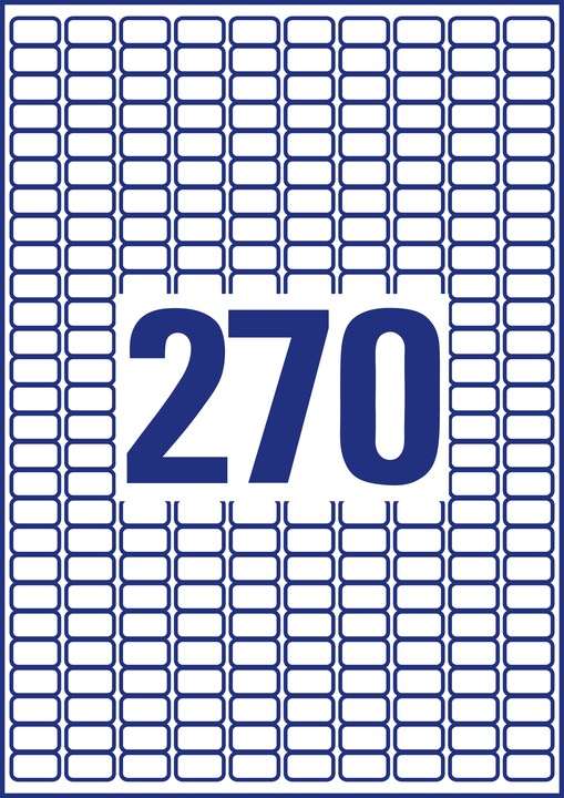 Actual product image Avery Transparent labels