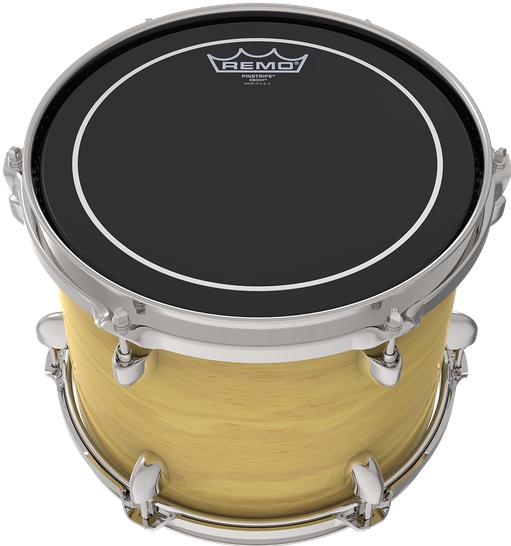 Produktbild Remo Pin Stripe Ebony (Snare, Tom, Trommel)