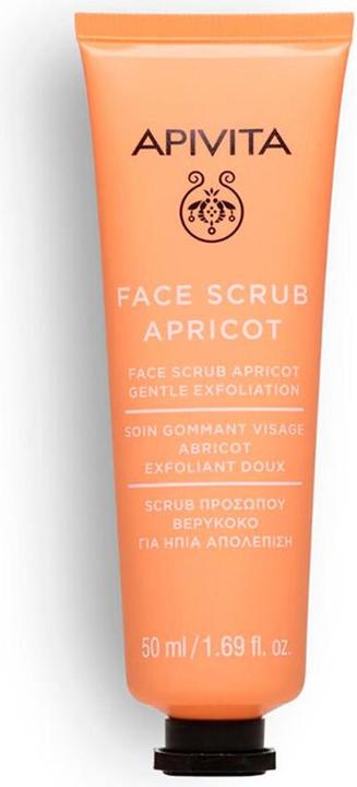 Produktbild Apivita Gesichtspeeling mit Aprikose Sanftes Peeling 50ml Frauenhautpflege (Reinigungspeeling, 50 ml)