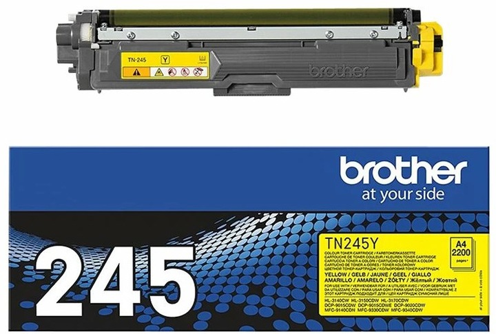 Actual product image Brother Tn-245y (Y)