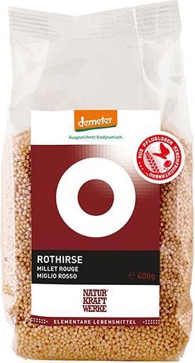 Actual product image NaturKraftWerke Red millet Demeter (400 g)