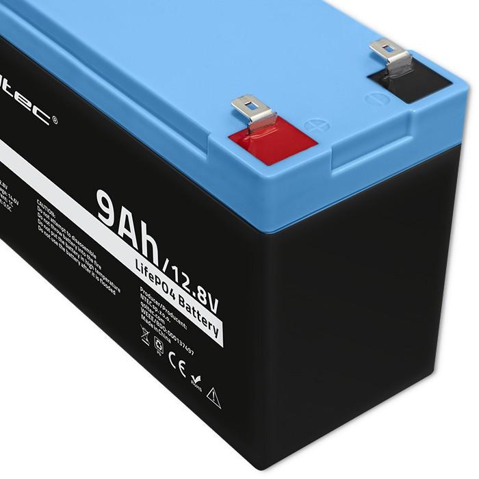 Produktbild Qoltec 53700 LiFePO4 battery / 9Ah (12.80 V, 9 Ah)