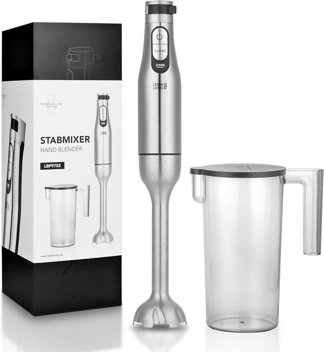 Produktbild Lebenlang Stabmixer mit Messbecher & Spritzschutz