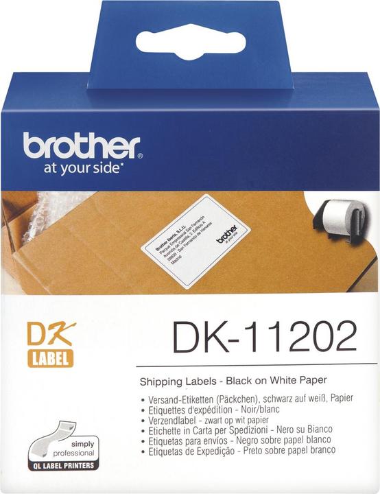 Produktbild Brother DK-11202 Versandetiketten (62 mm)