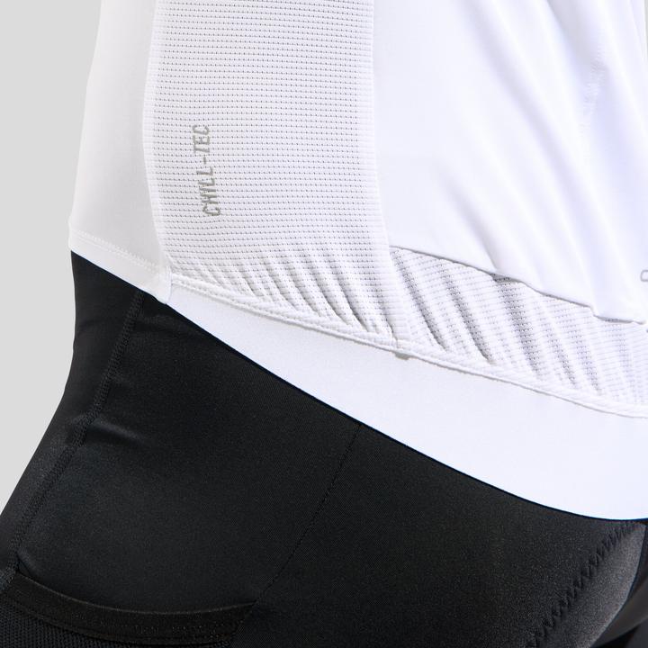 Immagine prodotto Odlo T-shirt s/u collo s/s full zip ZEROWEIGHT CHILL-TEC PRINT (XS)