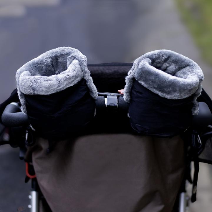 Actual product image Intirilife Hand warmer gloves for buggies and pushchairs