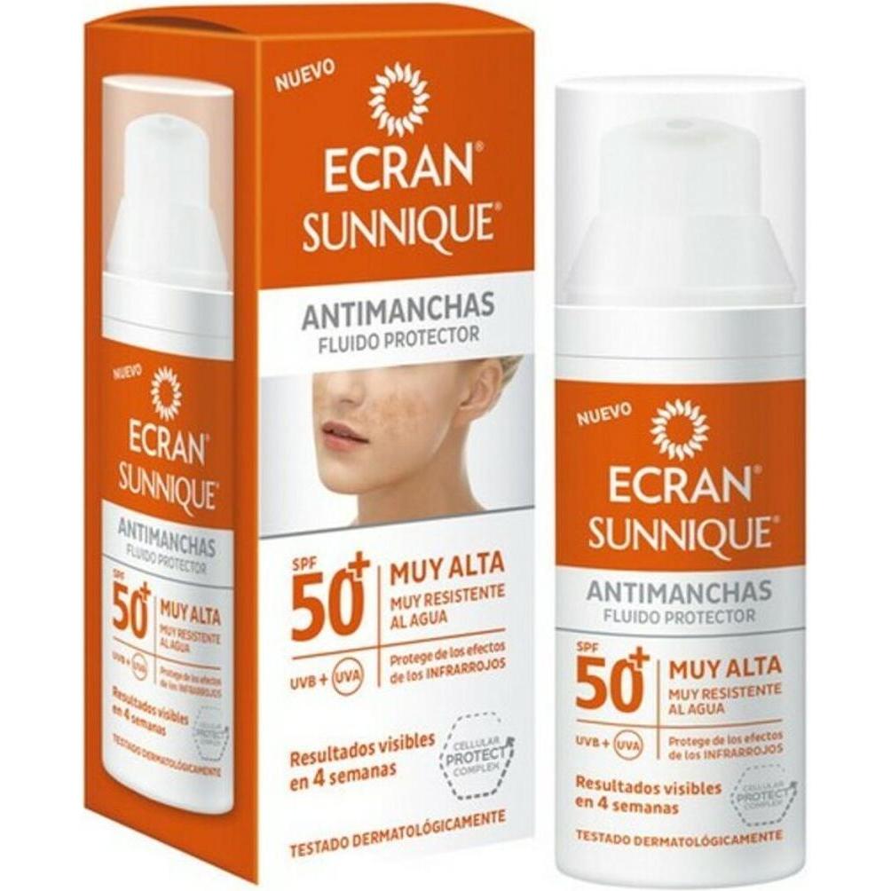 Ecran, Sonnencreme, SUNNIQUE antimanchas facial SPF50+ 50 ml (Sonnencreme Gesicht, SPF 50, 50 ml)