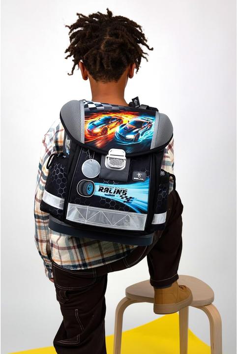 Produktbild Belmil CLASSY Schulrucksack-Set Race it (19 l)