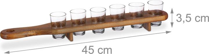 Produktbild Relaxdays Schnapsbrett