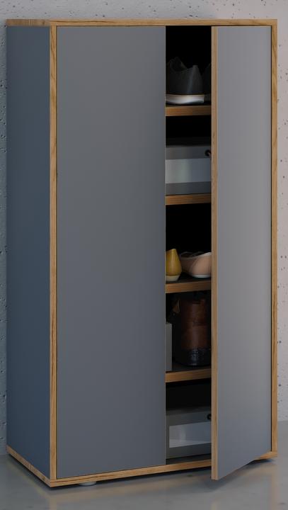 Actual product image VCM XL Holz Grosser Schuhschrank Salia B60 (60 x 33 x 110 cm)