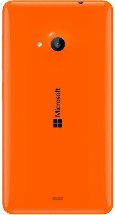Actual product image Microsoft Lumia 535 (8 GB, Orange, 5", 3G)