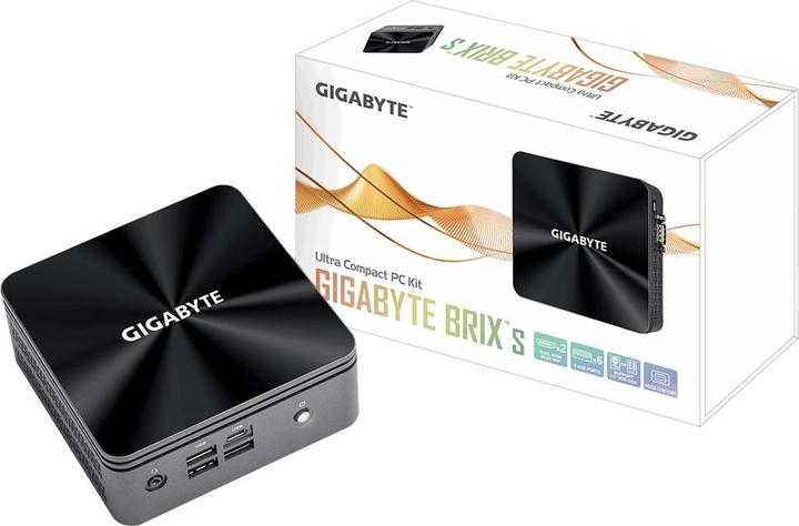 Actual product image Gigabyte PC Brix-S GB-BRi3H-10110, 8GB, 512GB, Win11Home (Intel Core i3-10110U)