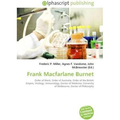 Frank Macfarlane Burnet, Fachbücher