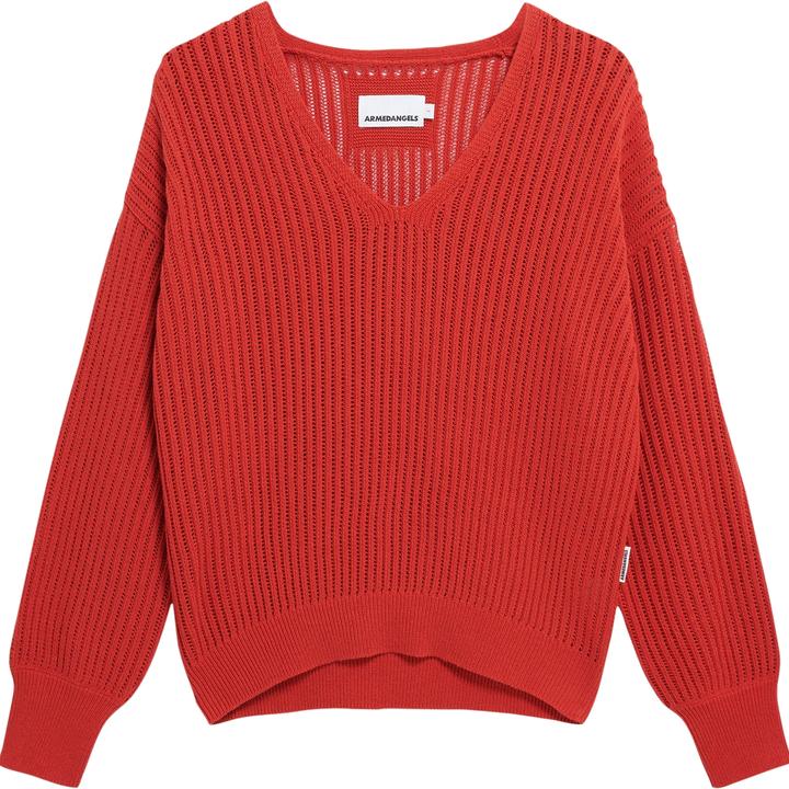 Armedangels Women's Rabeaa Crochet Lino (L)