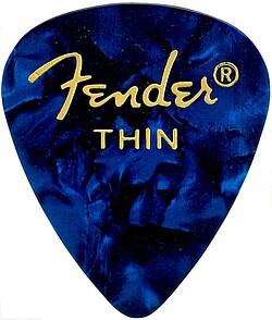 Fender Picks 351 thin/blue moto (12) (12 x)