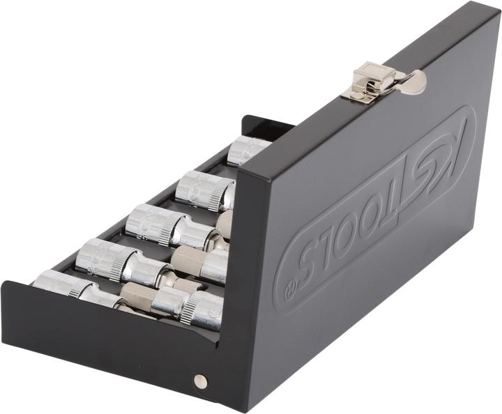 Actual product image KS Tools 1/2" CHROMEplus bit socket set short (14 mm, 15 mm, 16 mm, 17 mm)