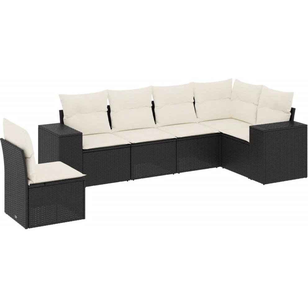 VidaXL, Gartenlounge, 10-tlg. Garten-Lounge-Set mit Kissen
