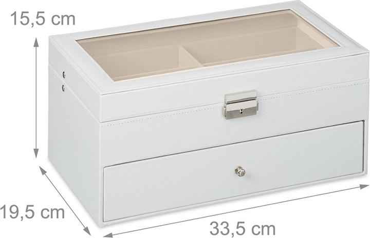 Produktbild Relaxdays Brillenbox