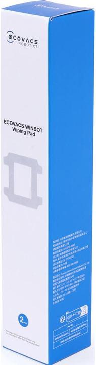 Image du produit Ecovacs Chiffons de nettoyage W-CC02-0014 2x microfibres pour Winbot W2S-Familie