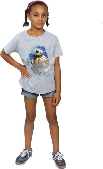 Produktbild Star Wars Mädchen BB8 TShirt gebürstet (116)