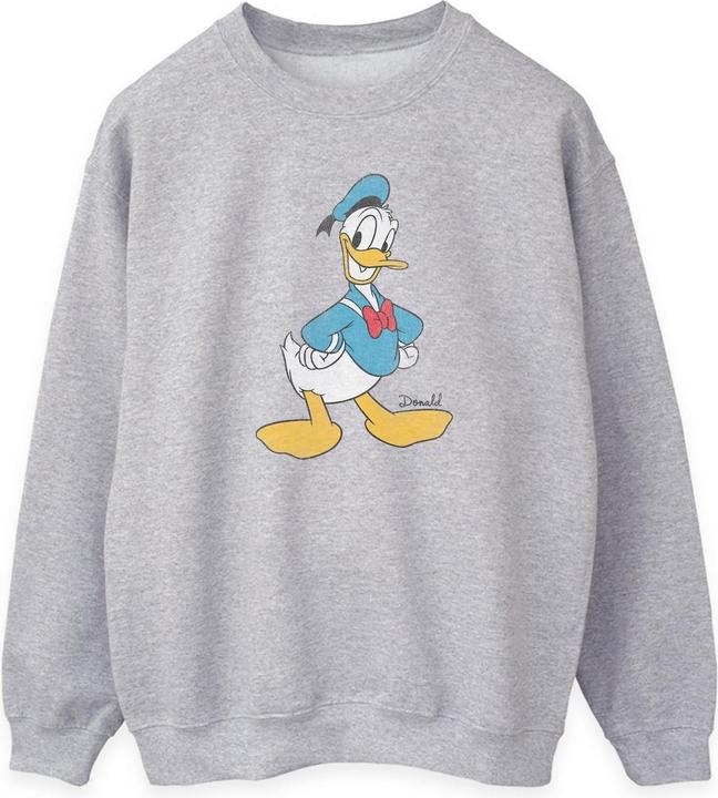 Produktbild Disney Womens/Ladies Classic Donald Duck Heather Sweatshirt (M)