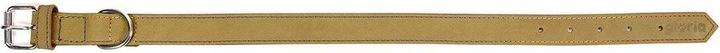 Gloria Hundehalsband Oasis grün 40 cm (40 x 1,5 cm) (Nubukleder)