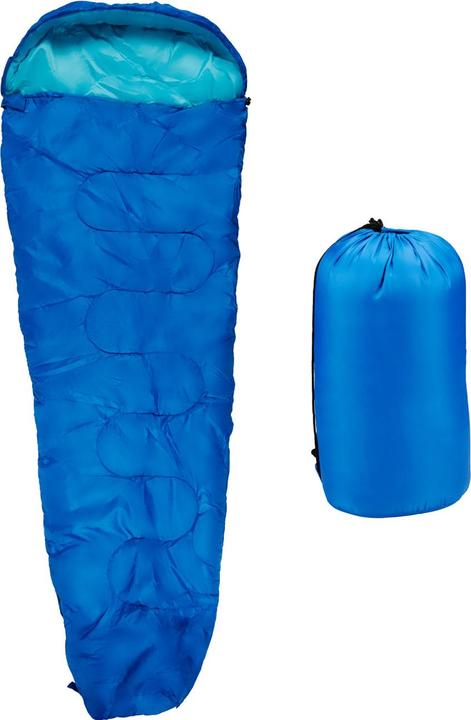 Actual product image Camp Active Sleeping bag mummy blue (210 cm)