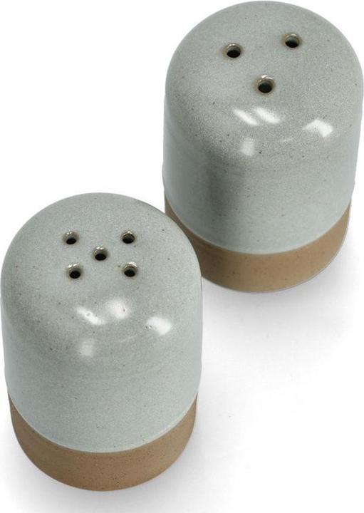 Immagine prodotto Zeller Present Set di sali/pepe, 2 pezzi, in gres (Sale, Pepe)