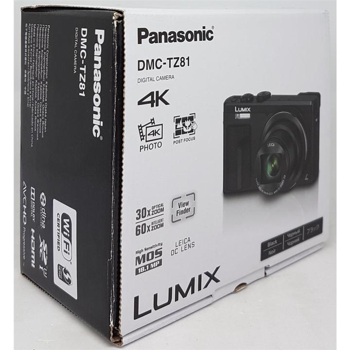 Produktbild Panasonic Lumix TZ81 (24 - 720 mm, 18.10 Mpx, 1/2,3'')