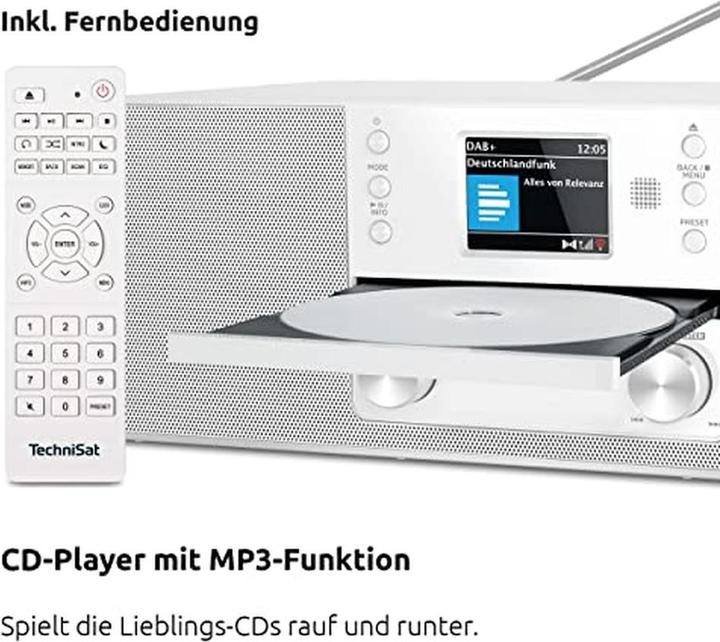 Produktbild TechniSat 370 CD IR (DAB+, Internetradio, WLAN, Bluetooth)