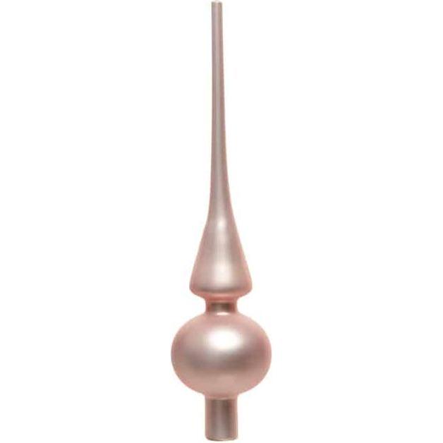 MICA Living, Christbaumschmuck, Christbaumspitze - aus Glas - ca. 6 x 26 cm - rosa (1 -teilig)