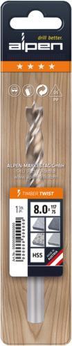 Actual product image Alpen Mèche à bois Timber Twist PLT ø 5.0 mm (5 millimetres)