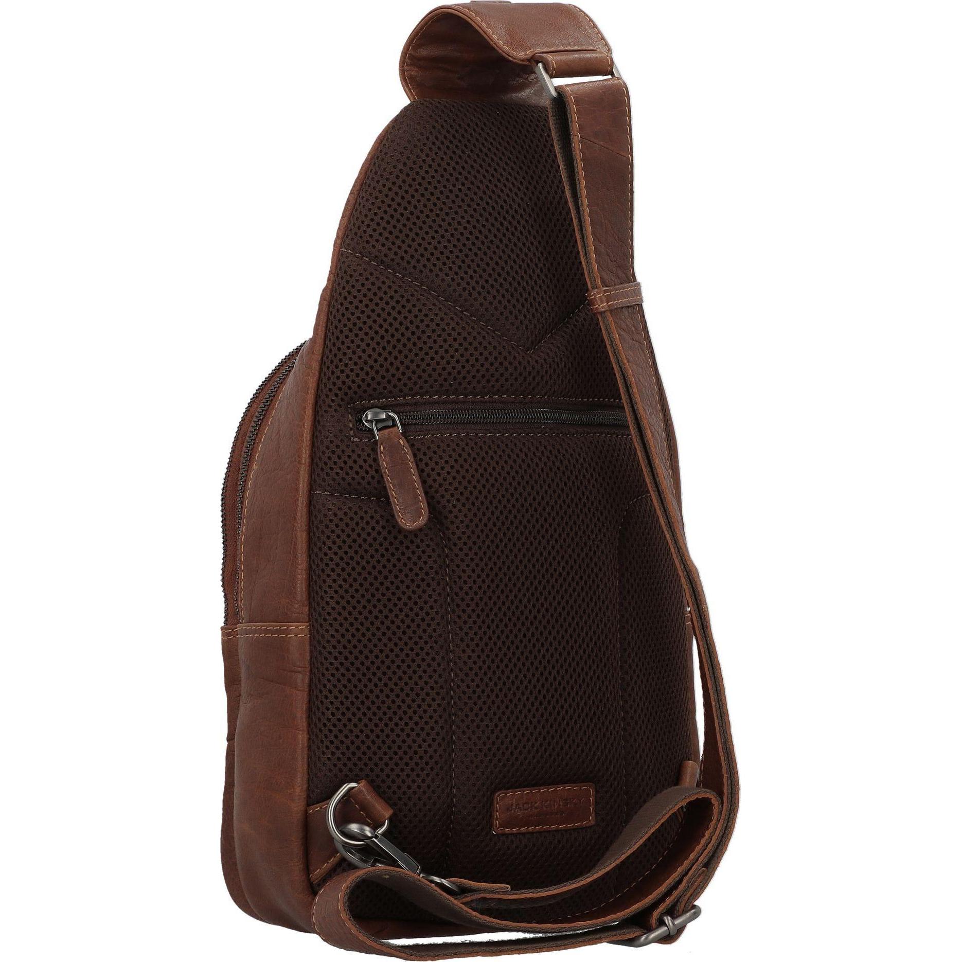 Thumbnail - Jack kinsky, Handtasche, Porto 12 Umhängetasche Leder 38 cm, Braun