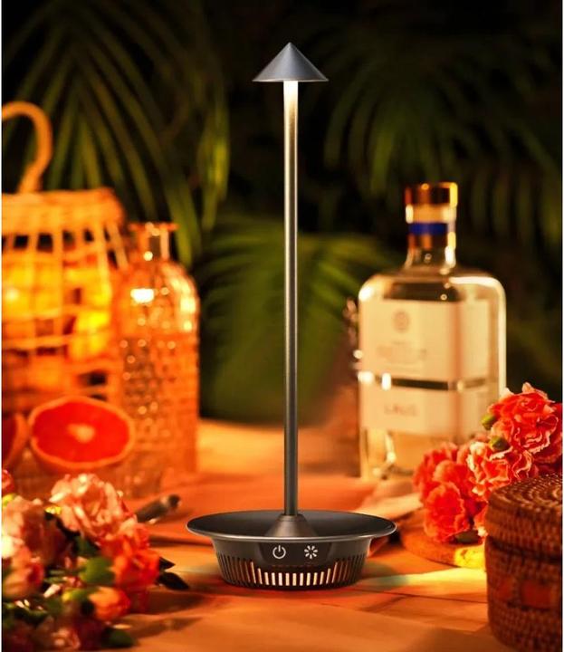 Immagine prodotto Techly Lampada LED senza fili con base RGB Touch Dimmable (130 lm)