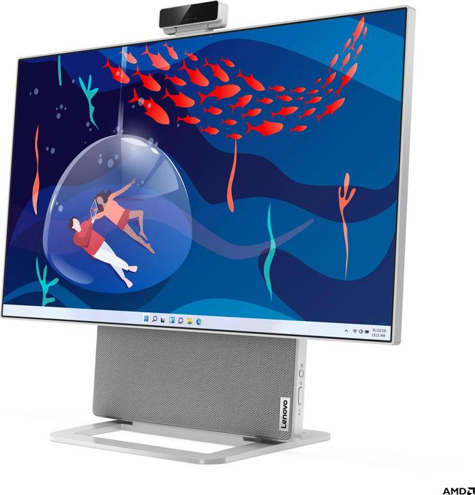 Produktbild Lenovo Yoga AIO 7 27APH8 (1000 GB, 32 GB, AMD Ryzen 7 8845HS, GeForce RTX 4050)