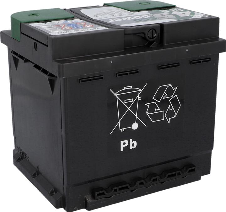 Actual product image Cartec Eco Power 45 EFB (12 V, 45 Ah, 400 A)