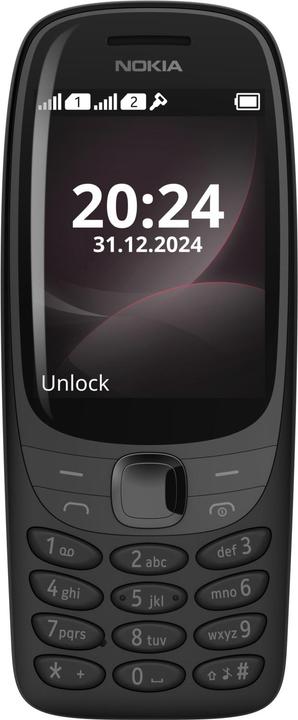 Actual product image Nokia 6310 Black (2024) (2.80", 0.30 Mpx, 2G)