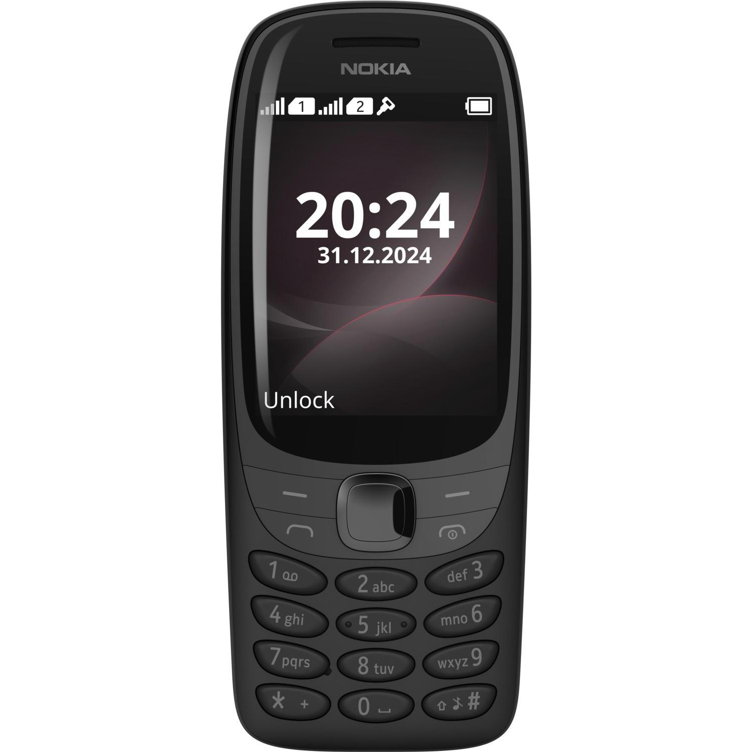Thumbnail - Nokia 6310 (2024) (2.80", 0.30 Mpx, 2G), Tastenhandy, Schwarz