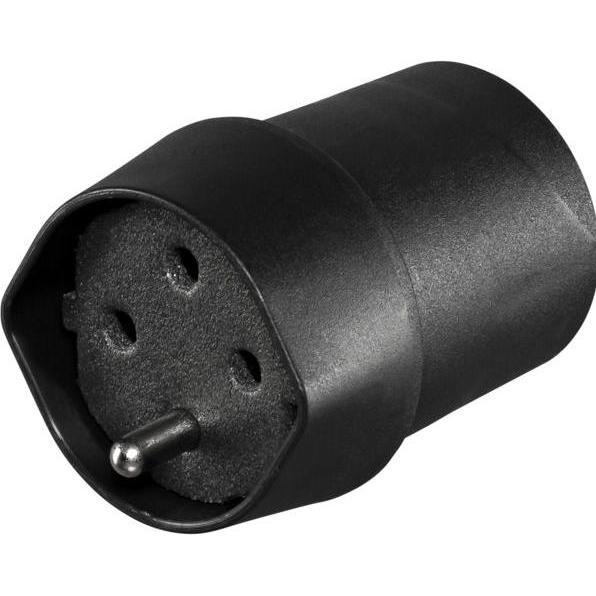 Adattatore prese elettriche, NN Fixadapter Schweiz Typ 23 schwarz 163/802 sw