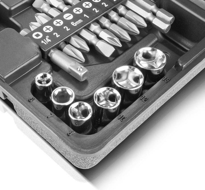 Actual product image Stahlwerk Screwdriver bit set 29-piece with hexagonal shank