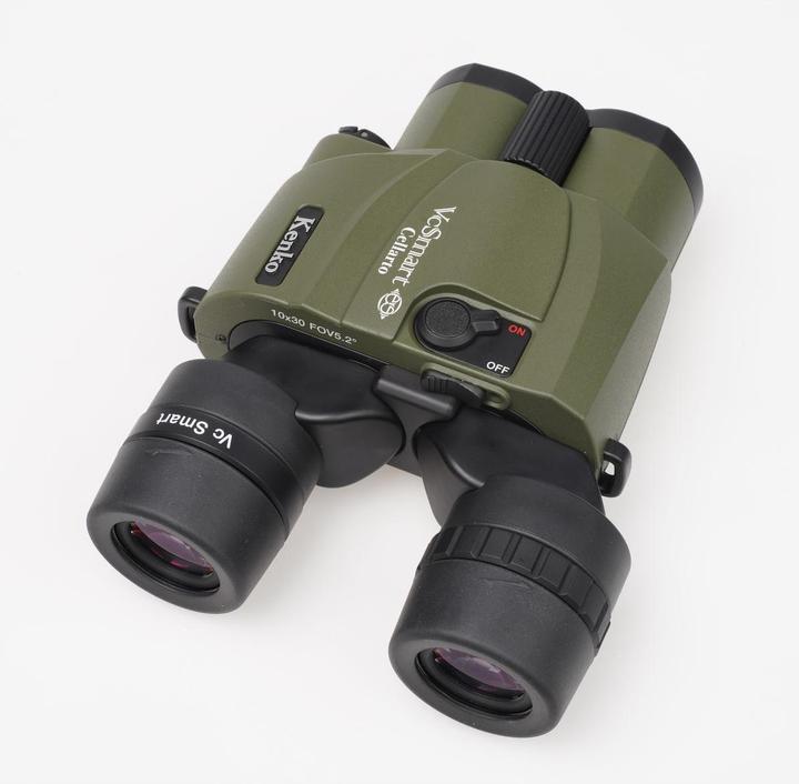 Actual product image Kenko Image Stabilized Binoculars with Auto Mode, Waterproof IPX7, 28-Hour Battery Life (10x, 30 mm)