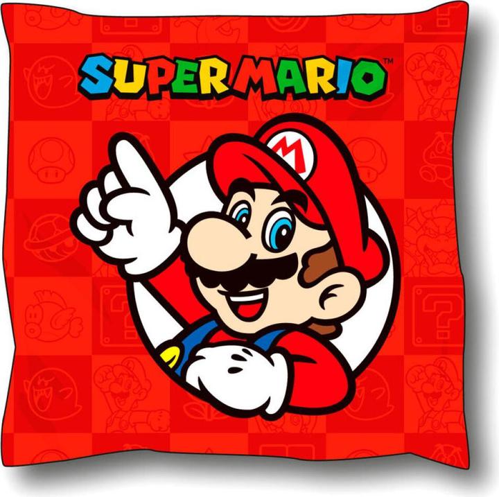 GED Cuscino Super Mario Logo / Mario