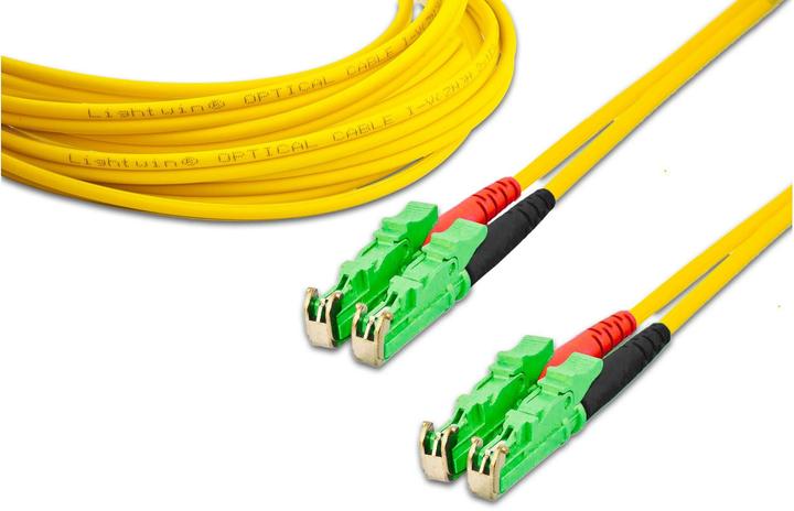 Productafbeelding Lightwin Glasvezel patchkabel LSH/APC-LSH/APC, singlemode, duplex, 1m (1 m)