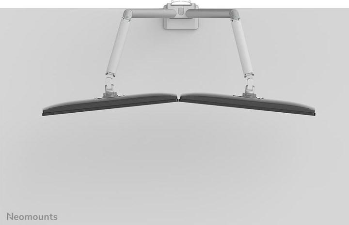 Actual product image Neomounts table mount duo 100x100 9kg/17-32"/silver/fully moveable (Table, 32.01")