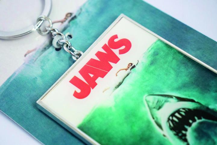 Actual product image JAWS Keychain