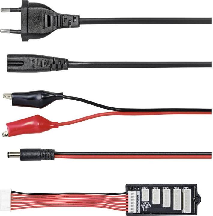 Produktbild Reely V-Charger ECO 80 Modellbau-Multifunktionsladegerät 100 V, 240 V, 12 V 10 A