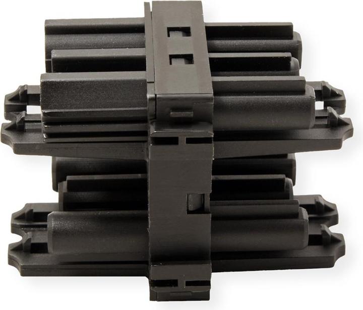 Produktbild Bachmann distribution block WIELAND GST18 1xIn/3xOut with locking lugs black