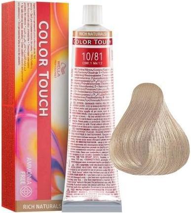 Produktbild Wella Color Touch Rich Naturals (10/81 hell-lichtblond perl-asch)